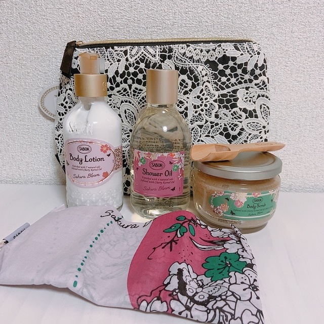 ブルーミングセット　SABON