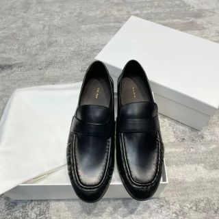 THE ROW Soft Loafer レザー ローファー ブラック 36