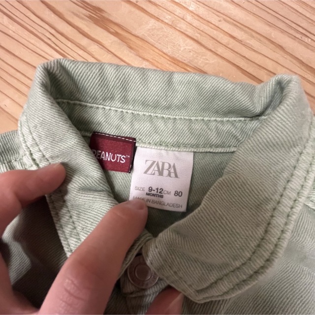 ZARA KIDS(ザラキッズ)のZARA スヌーピー　 キッズ/ベビー/マタニティのキッズ服男の子用(90cm~)(ジャケット/上着)の商品写真