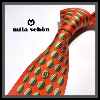 ミラショーン(mila schon)の250【mila schon】ミラショーン ネクタイ  サーモンピンク(ネクタイ)