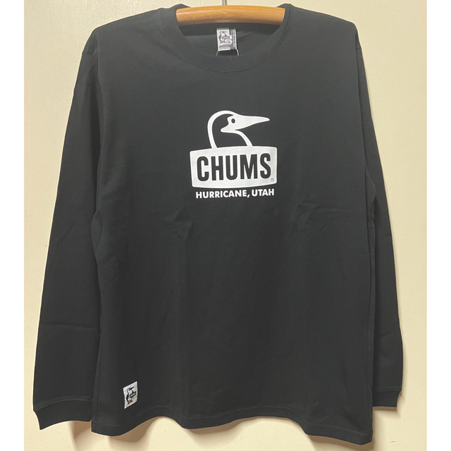 新品　CHUMS ロングTシャツ　チャムス  　blackl
