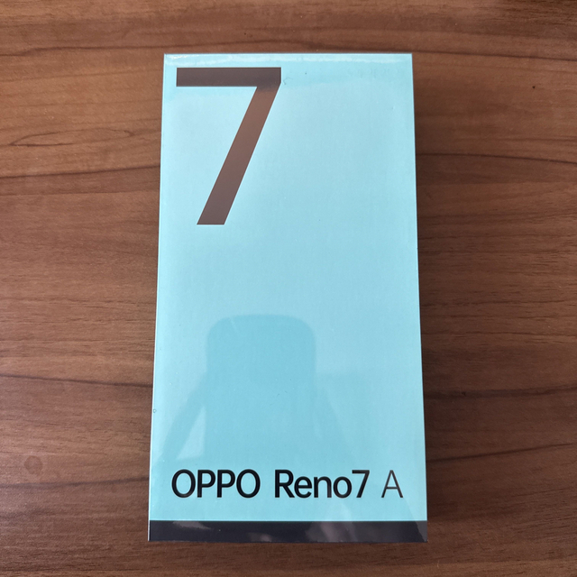 ANDROID(アンドロイド)の激安 定価4万4800円 oppo reno 7 A simフリー スマホ/家電/カメラのスマートフォン/携帯電話(スマートフォン本体)の商品写真