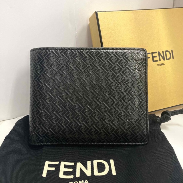 正規品 FENDI フェンディ 2つ折財布 7M0001