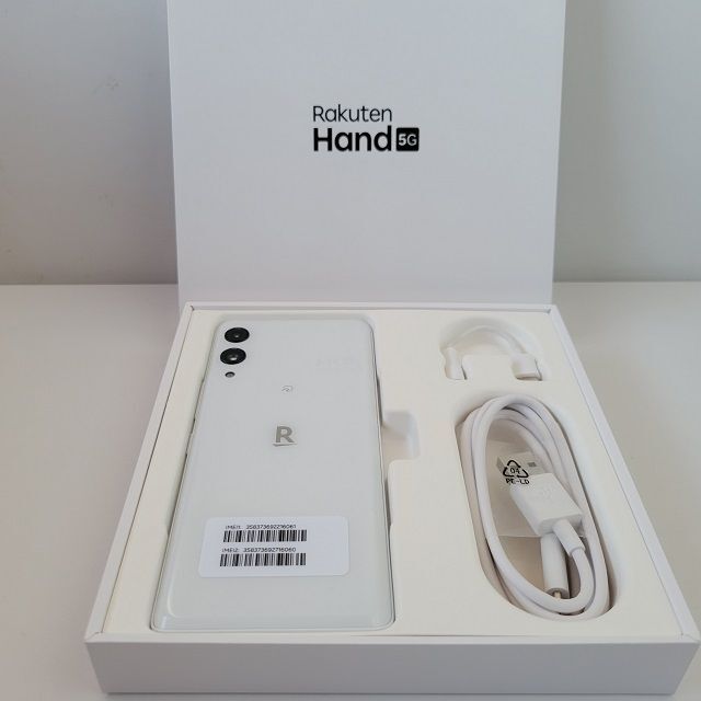 新品　未使用　Rakuten Hand 5G ホワイト　白128GB