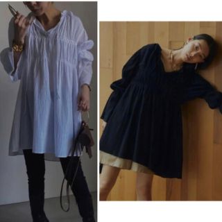 アメリヴィンテージ(Ameri VINTAGE)のAmeri Vintage DOUBLE PUFF SLEEVE BLOUSE(シャツ/ブラウス(長袖/七分))