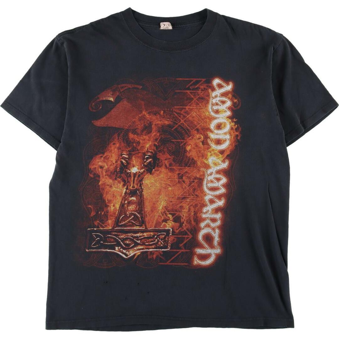 90年代 アンビル anvil AMON AMARTH アモンアマース 両面プリント バンドTシャツ バンT ヴィンテージ /eaa326219