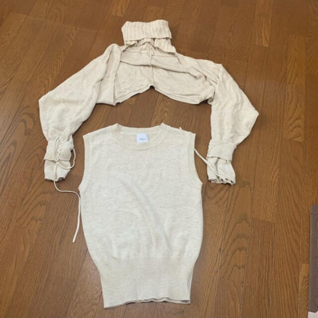 Ameri VINTAGE(アメリヴィンテージ)のDISMANTLE PART KNIT レディースのトップス(ニット/セーター)の商品写真