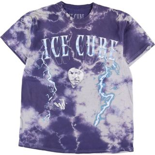 古着 ICE CUBE アイスキューブ タイダイ柄 バンドTシャツ バンT メンズM /eaa325713(Tシャツ/カットソー(半袖/袖なし))