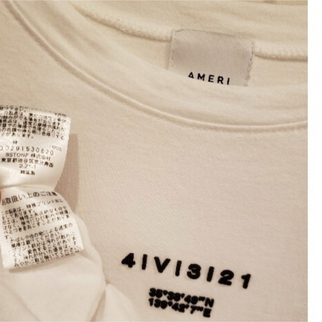 Ameri VINTAGE - Ameri PASS CODE LONG TEE DRESS ホワイトの通販 by Kcerica'shop