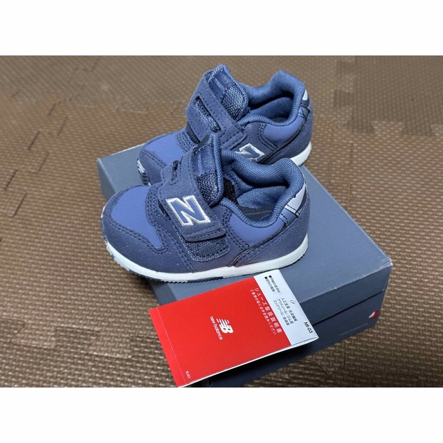 New Balance(ニューバランス)のNEWBALANCEニューバランスCAMO NAVY 12cm☆ キッズ/ベビー/マタニティのベビー靴/シューズ(~14cm)(スニーカー)の商品写真