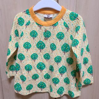 コルコ(korko)のヤヤヤ、やさしい色合いでカワちぃ！サイズ90　KORKOでございます。(Tシャツ/カットソー)