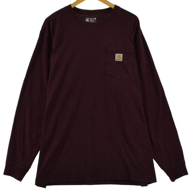 カーハート Carhartt Loose Fit ロングTシャツ ロンT メンズXL /eaa317404