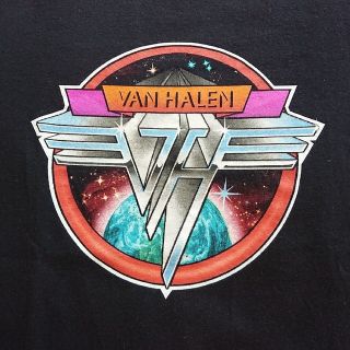 アンビル(Anvil)のヴァン・ヘイレン Van Halen バンドTシャツ anvil Mサイズ(Tシャツ/カットソー(半袖/袖なし))