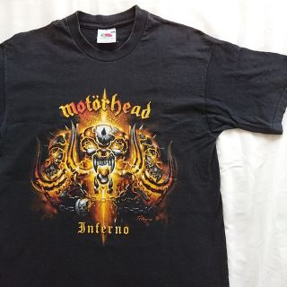 フルーツオブザルーム(FRUIT OF THE LOOM)のMOTORHEAD モーターヘッド バンドTシャツ ©️2004(Tシャツ/カットソー(半袖/袖なし))