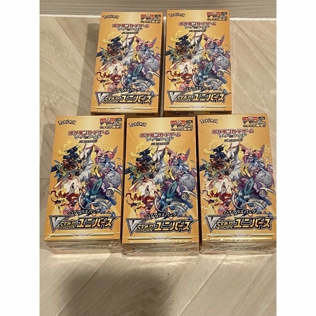 エンタメ/ホビーポケモンカード VSTARユニバース シュリンク付きBOX 5BOX ブイユニ