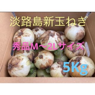 ♦️秀品M〜2Lサイズ5Kg、ちょっと訳あり5Kg♦️淡路島新たまねぎ(野菜)