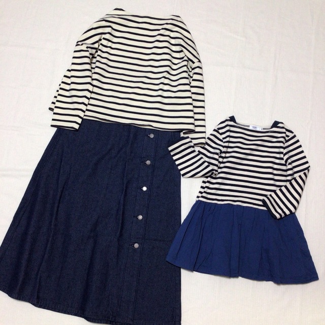 SHIPS(シップス)の美品 SHIPS シップス キッズ ボーダードッキングワンピース 120^^☆ キッズ/ベビー/マタニティのキッズ服女の子用(90cm~)(ワンピース)の商品写真