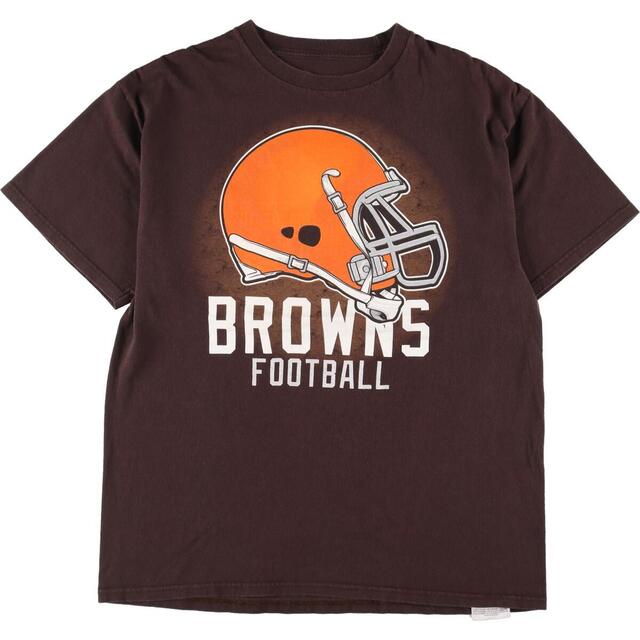 TEAM APPAREL NFL CLEVELAND BROWNS クリーブランドブラウンズ スポーツTシャツ メンズL /eaa318279