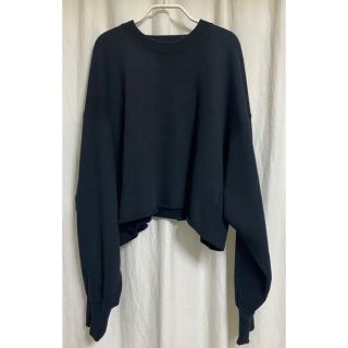 ハイク(HYKE)のHYKE U/W LONG-SLV SWEATSHIRT(CUT OFF)(トレーナー/スウェット)