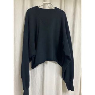 HYKE - HYKE U/W LONG-SLV SWEATSHIRT(CUT OFF)の通販 by naoko's shop ...