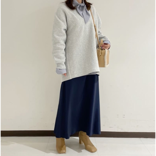 SLOBE IENA(スローブイエナ)の【ORCIVAL】BST_WRAP COLLAR シャツ レディースのトップス(シャツ/ブラウス(長袖/七分))の商品写真