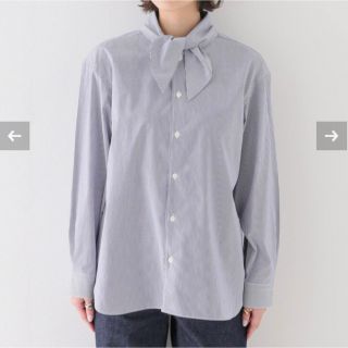 スローブイエナ(SLOBE IENA)の【ORCIVAL】BST_WRAP COLLAR シャツ(シャツ/ブラウス(長袖/七分))