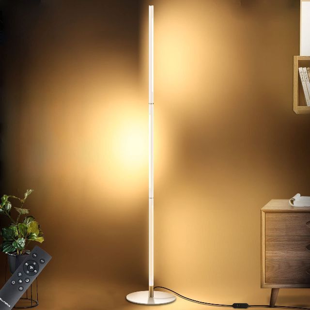 色: ②ホワイト】フロアライト 間接照明 LED インテリア 照明 スタンド