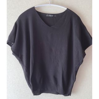 シマムラ(しまむら)の美品♡ニットソー(カットソー(半袖/袖なし))