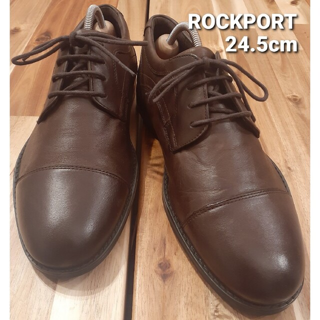 ROCKPORT(ロックポート)のロックポート　マイケル　キャップトゥ　ビジネスシューズ　24.5cm メンズの靴/シューズ(ドレス/ビジネス)の商品写真