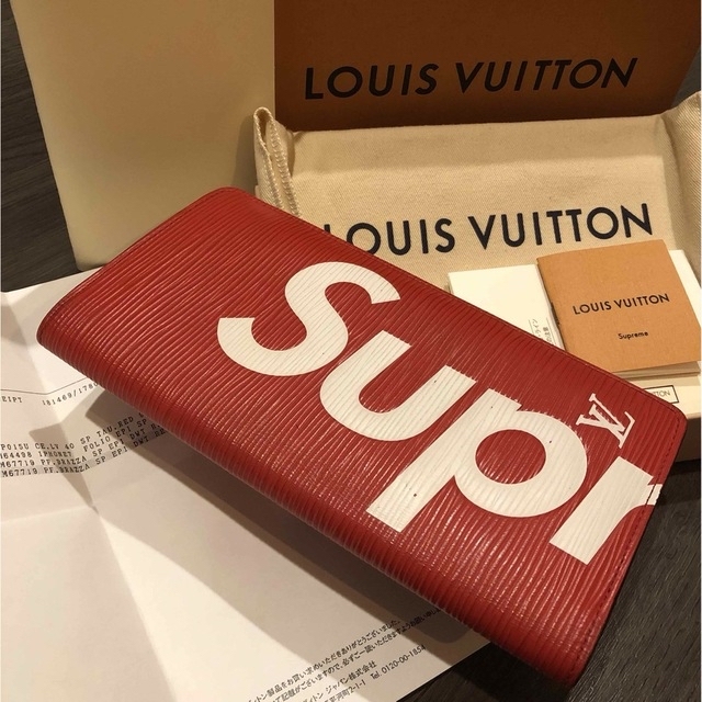 国内正規 supreme louis vuitton エピ 財布 シュプリーム | www