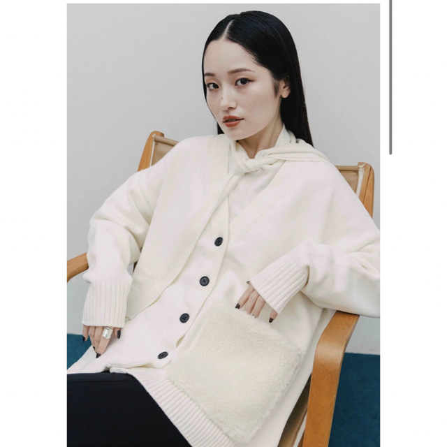 限定数のみ! 【大人気】NROVAL なぐもふうか KNIT CARDIGAN