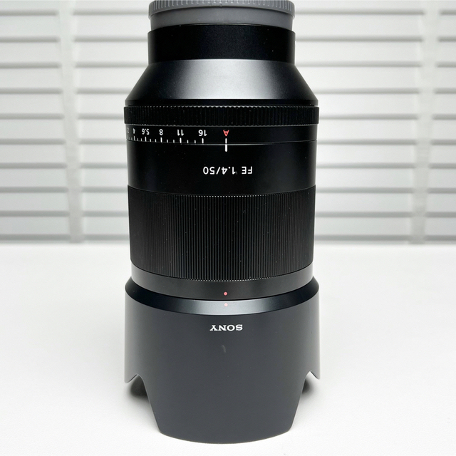 Planar FE50mm F1.4 ZA SEL50F14Z 保護ステッカー付