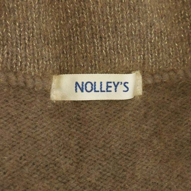 NOLLEY'S(ノーリーズ)のノーリーズ エアリーラクーン ラメゆるネックプルオーバーニット セーター レディースのトップス(ニット/セーター)の商品写真