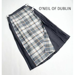 O'NEIL of DUBLIN - オニールオブダブリン*リネンラップスカート