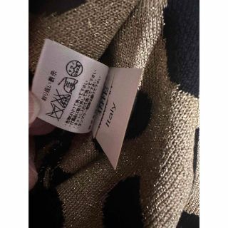 MOSCHINO - モスキーノ レースニット素材カーディガンボレロ美品(1162