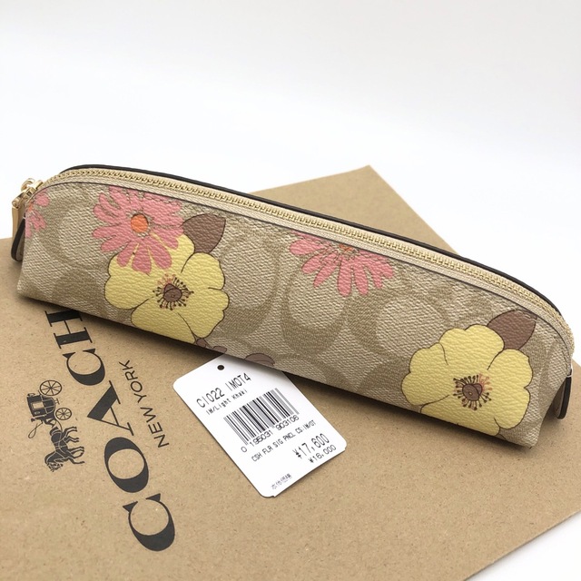 COACH - 【COACH☆新品】ペンシル ケース・シグネチャー !フローラル