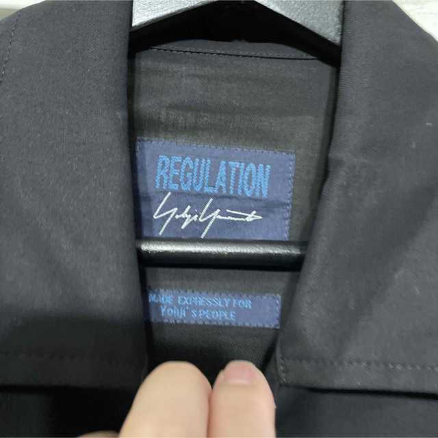 Yohji Yamamoto(ヨウジヤマモト)のREGULATION Yohji yamamoto シャツワンピース レディースのワンピース(ひざ丈ワンピース)の商品写真