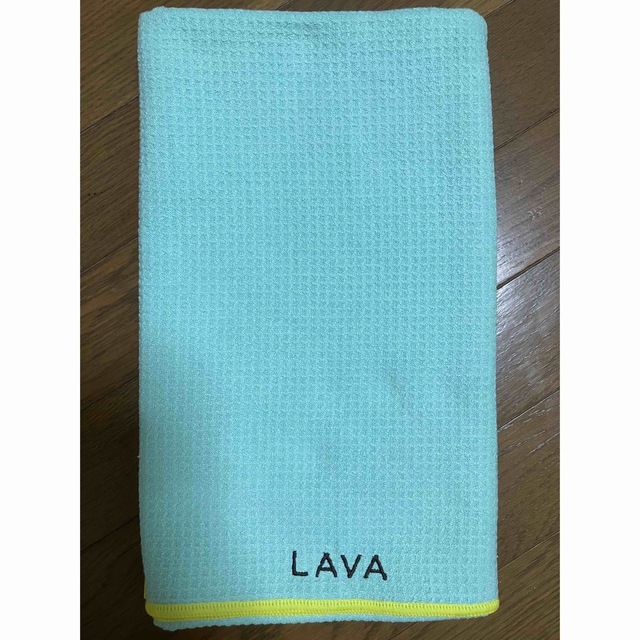 LAVA ラグマット　グリーン スポーツ/アウトドアのトレーニング/エクササイズ(ヨガ)の商品写真