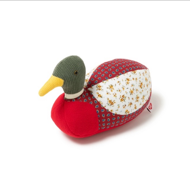 human made PATCHWORK DUCK PLUSH DOLL