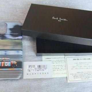 ポールスミス(Paul Smith)の新品■ポールスミス■iPhone11proケース■レーシングミニ■黒(iPhoneケース)