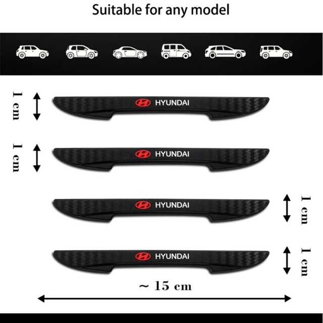 スズキ(スズキ)のスズキ　高品質カ―ボンファイバー柄プロテクターステッカー4p激安価格値引き不可 自動車/バイクの自動車(車外アクセサリ)の商品写真