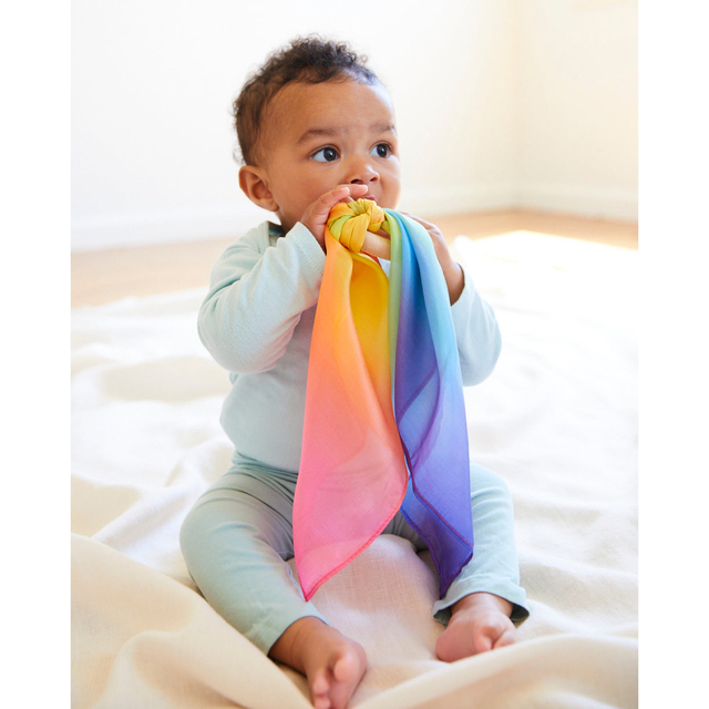 【新品未使用】サラズシルク　Rainbow Baby Teethers 歯がため エンタメ/ホビーのおもちゃ/ぬいぐるみ(その他)の商品写真
