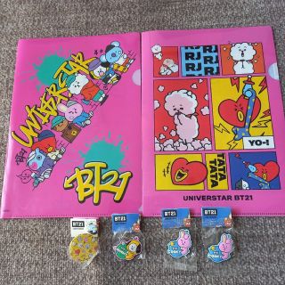 ビーティーイシビル(BT21)のBT21 クリアファイル、マスコットセット(クリアファイル)