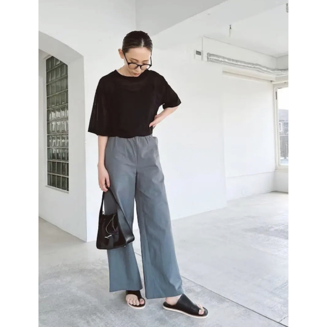 ALEXIA STAM(アリシアスタン)のCotton Linen Relax Wide Pants レディースのパンツ(カジュアルパンツ)の商品写真