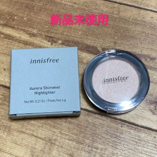 イニスフリー(Innisfree)の【新品未使用】Innisfree イニスフリー オーロラシマーハイライター 6g(フェイスパウダー)