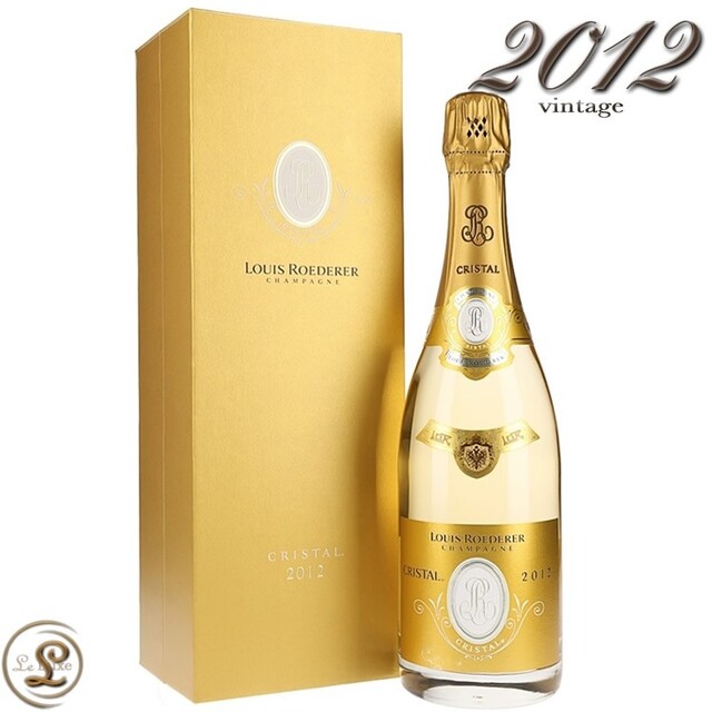 クリスマスツリー特価! ルイロデレール クリスタル 750ml 3本