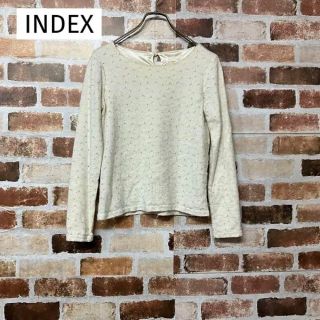 インデックス(INDEX)の【INDEX】フラワーレースブラウス M / インデックス(Tシャツ(長袖/七分))