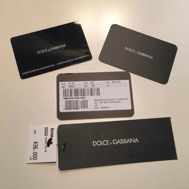 DOLCE&GABBANA(ドルチェアンドガッバーナ)のDOLCE＆GABBANAポーチ レディースのファッション小物(ポーチ)の商品写真