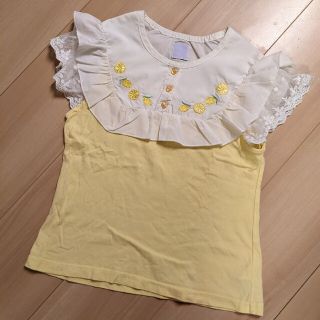 アクシーズファム(axes femme)のトップス　axes 140cm　女の子　黄色　レモン(Tシャツ/カットソー)