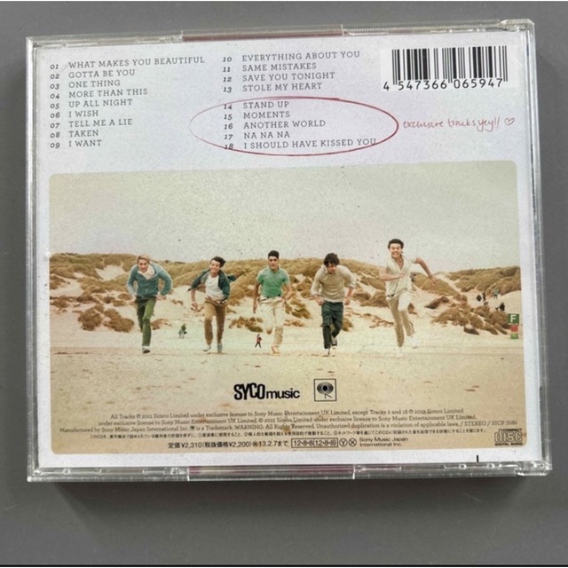 ONE DIRECTION ワンダイレクション　CD エンタメ/ホビーのCD(ポップス/ロック(洋楽))の商品写真